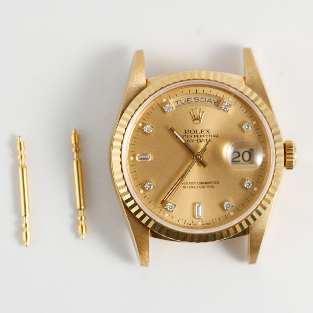 ROLEX DAY-DATE Ref.18238 10 Points Diamond
