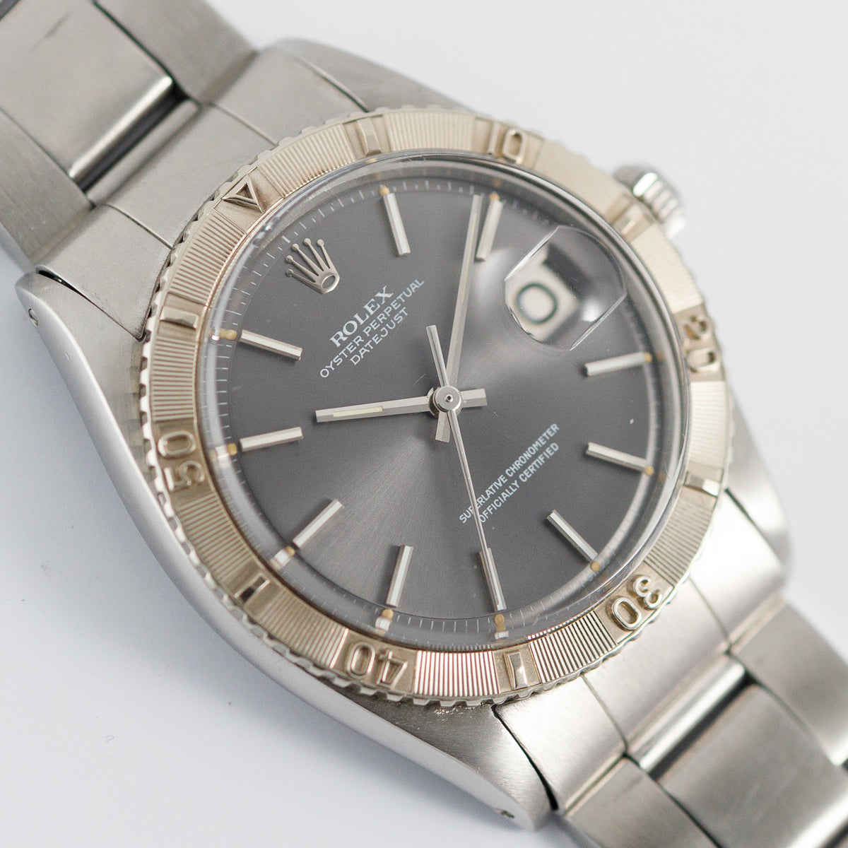 ROLEX DATEJUST Ref.1625 Thunder Bird Gray Dial