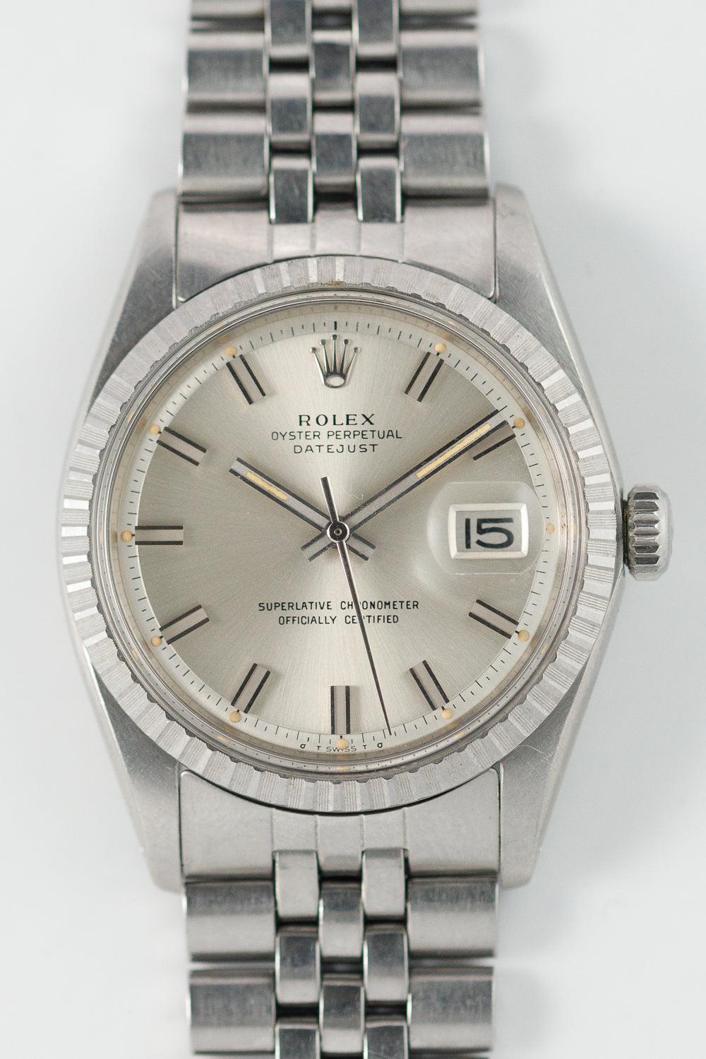 ROLEX DATEJUST Ref.1603 Wide Boy – TIMEANAGRAM