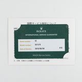 ROLEX SUBMARINER Ref.5513 Pre Comex Fat Font Insert