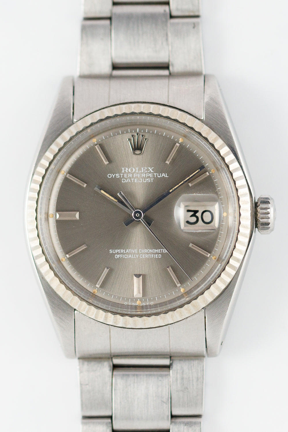 ROLEX DATEJUST REF.1601 σ dial Londn sky