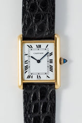 CARTIER LM TANK LC Ref.78086 Paris Dial Old Cabochon Crown