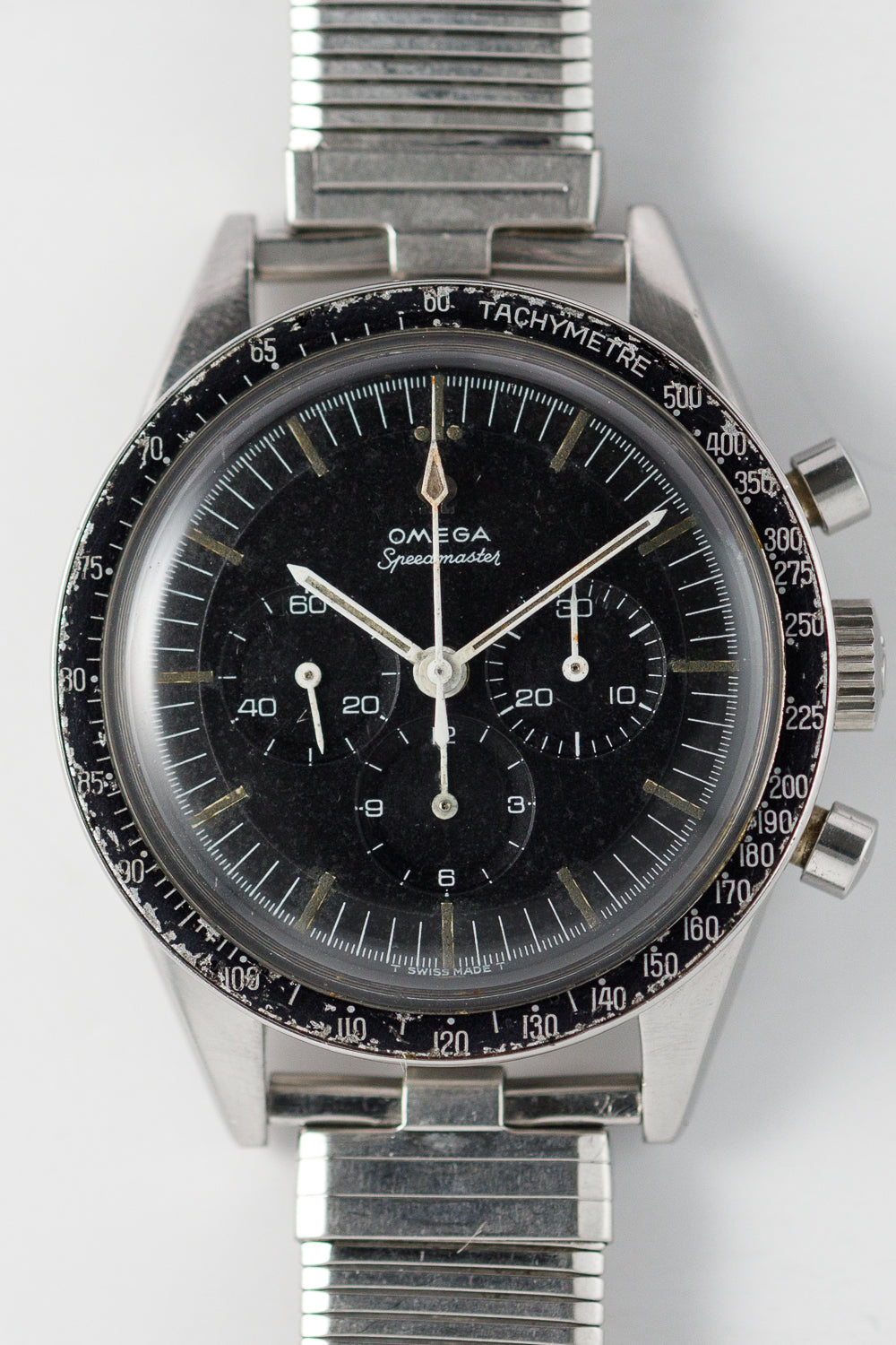 【レア物/非売品】OMEGA スイス製2010s 置き物/電動歯車【稼働確認】 OMEGA SPEEDMASTER Ref.105.003 Delivered to US Sixth Fleet and US
