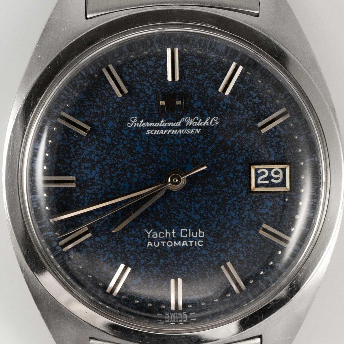 IWC YACHT CLUB REF.R811AD BLUE MARBLE DIAL