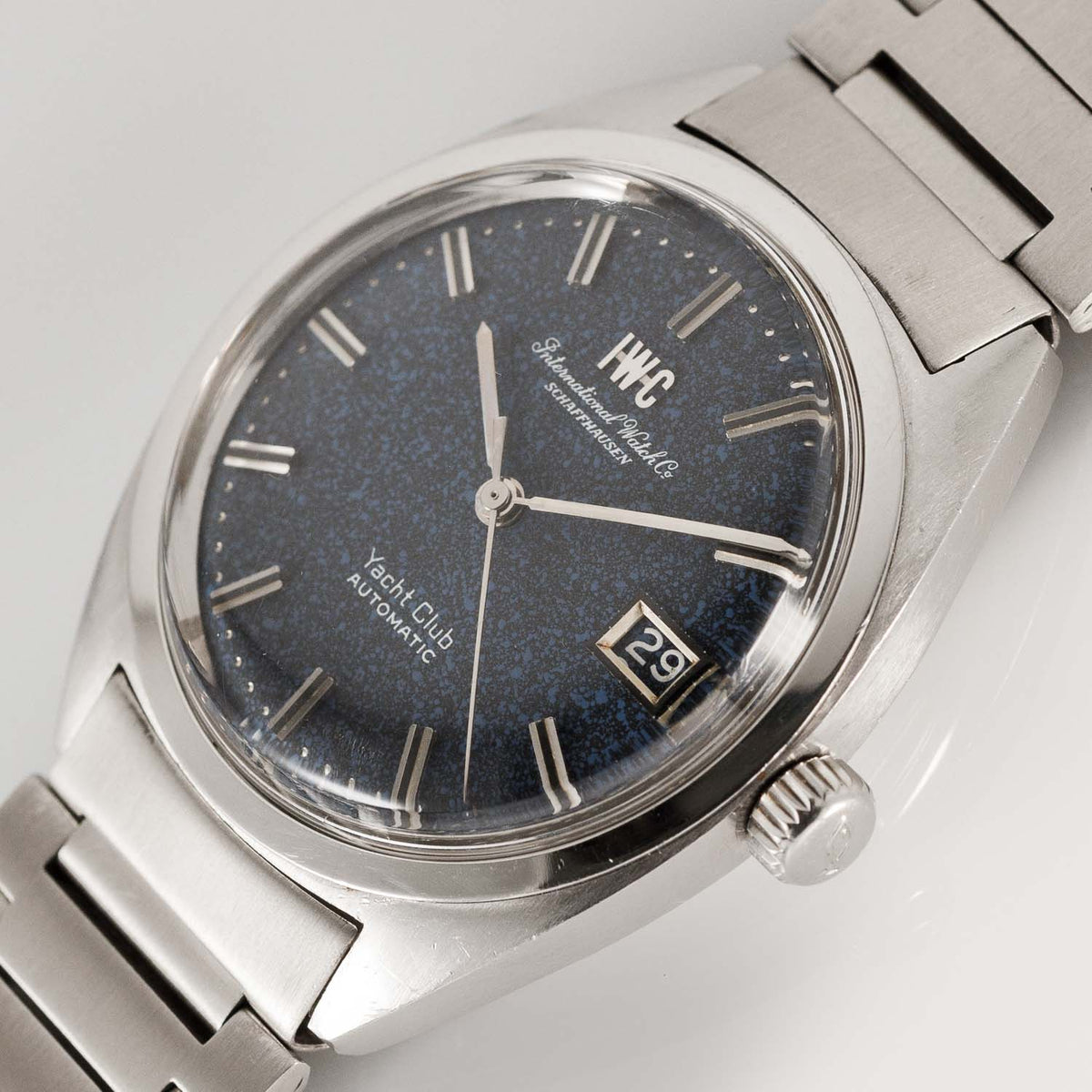 IWC YACHT CLUB REF.R811AD BLUE MARBLE DIAL