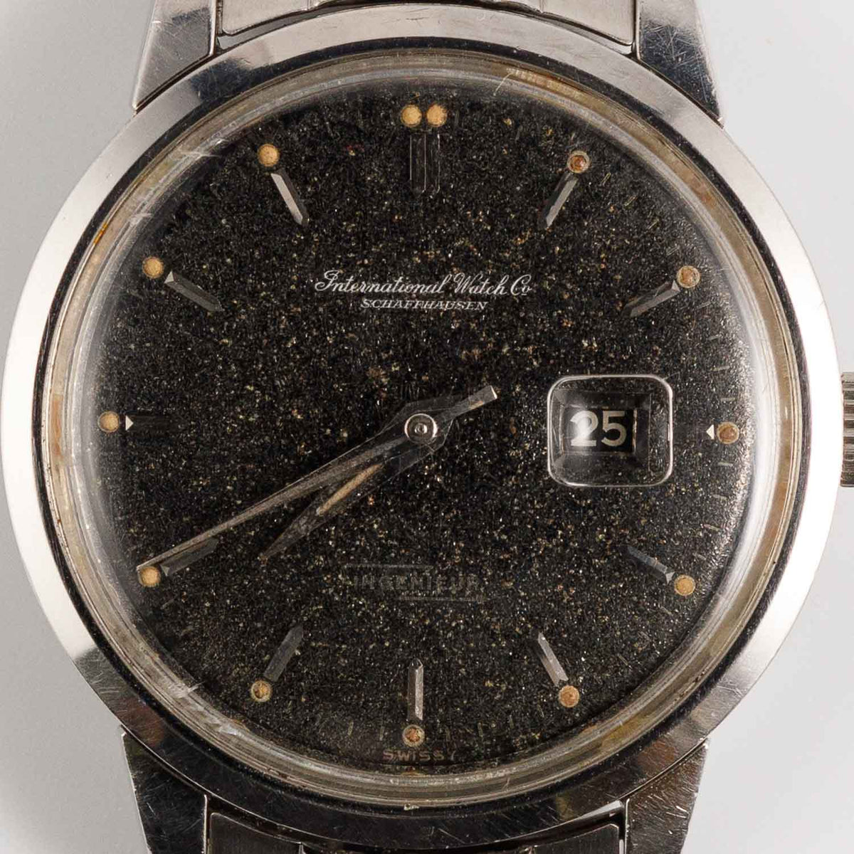 IWC INGENIEUR Ref.666 Black Gilt Dial