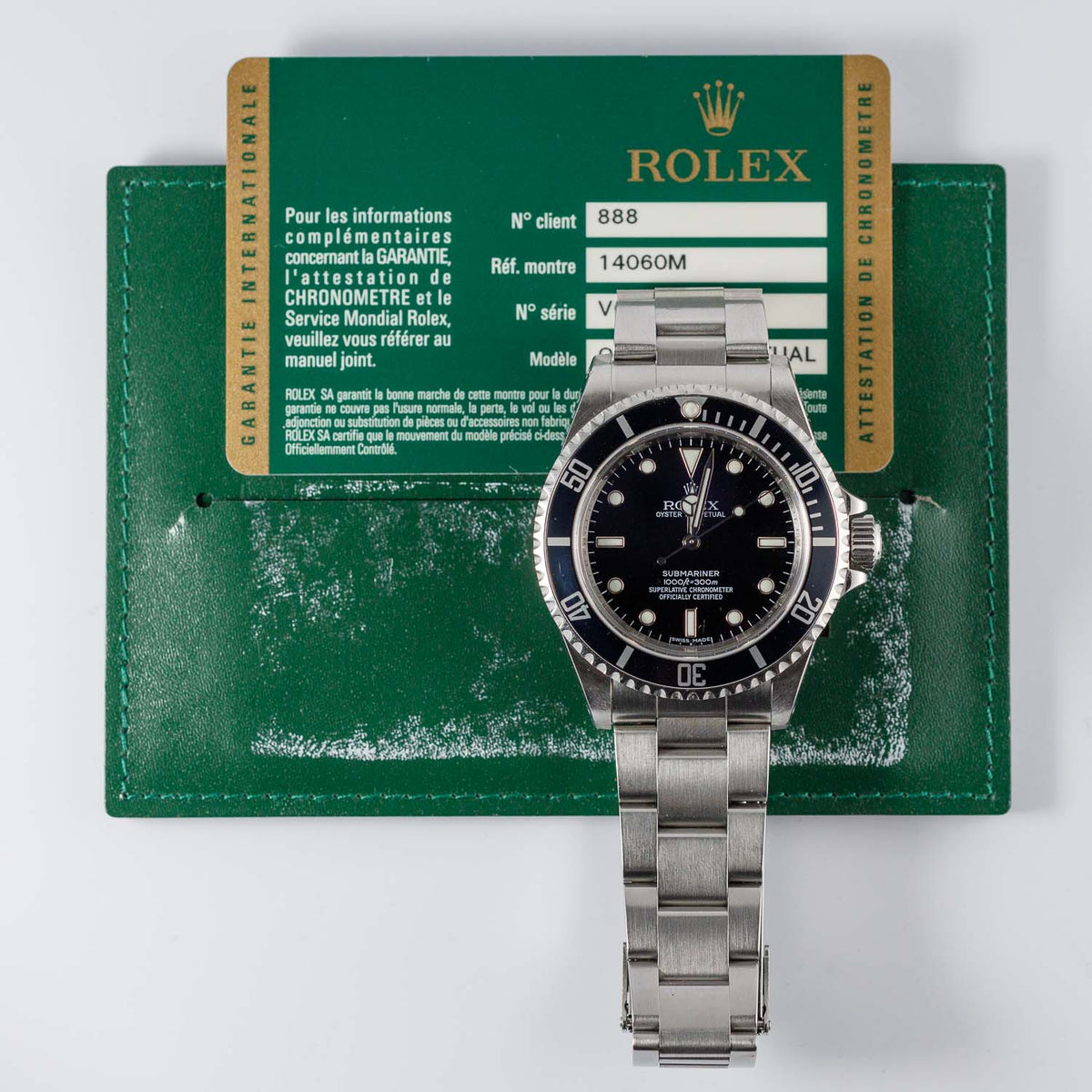 ROLEX SUBMARINER Ref.14060M CHRONOMETER