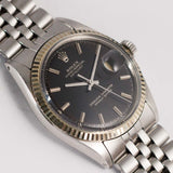ROLEX DATEJUST Ref.1601 Black Gilt Dial