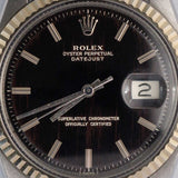 ROLEX DATEJUST Ref.1601 Black Gilt Dial