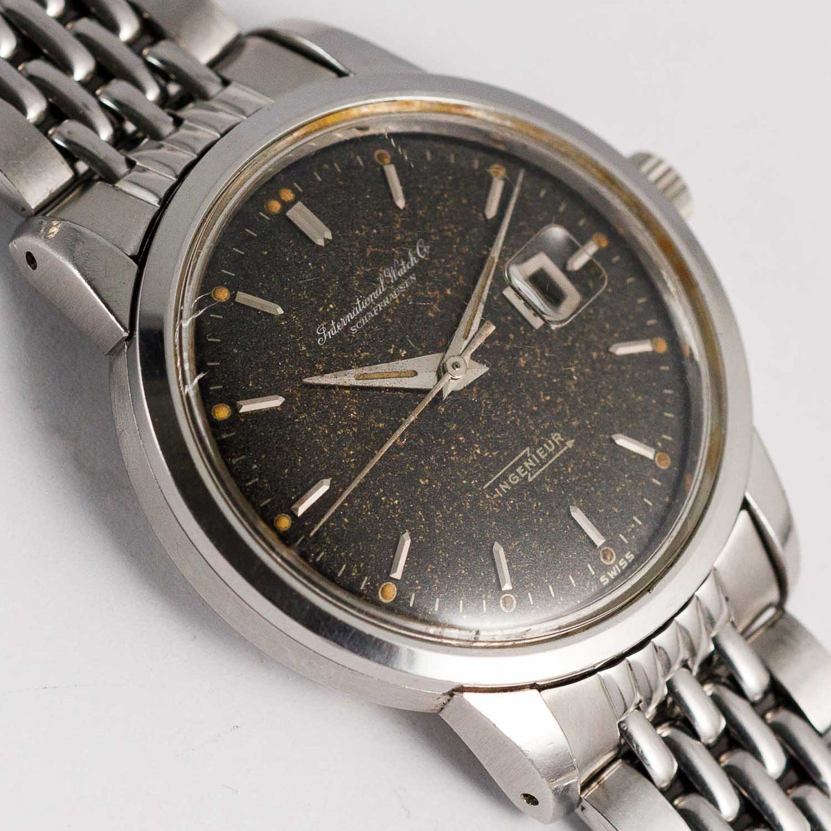 IWC INGENIEUR Ref.666 Black Gilt Dial