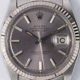 ROLEX DATEJUST Ref.1601 Gray Color Dial