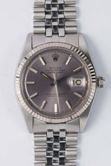 ROLEX DATEJUST Ref.1601 Gray Color Dial
