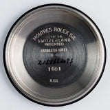 ROLEX DATEJUST Ref.1600 Black Mirror Dial