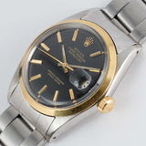 ROLEX DATEJUST Ref.1600 Black Mirror Dial