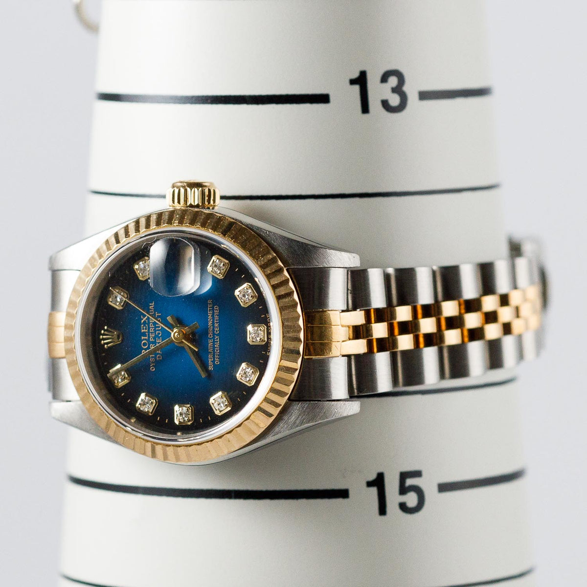 ROLEX DATEJUST Ref.69173 10 Points Diamond