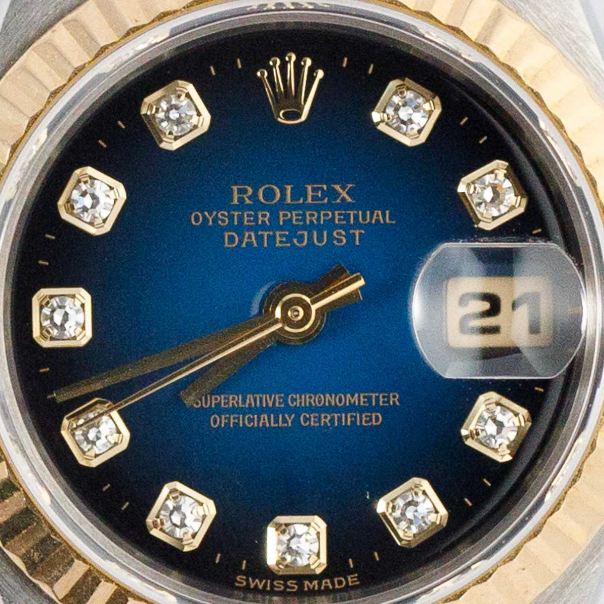 ROLEX DATEJUST Ref.69173 10 Points Diamond