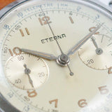 ETERNA Valjoux 22 Round Pusher Screw Back