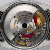 ROLEX OYSTER PERPETUAL DATE REF.1500 BLACK GILT PATINA DIAL