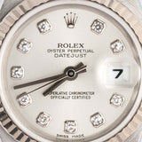 ROLEX DATEJUST Ref.79174 10 Points Diamond