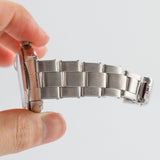 ROLEX OYSTER PERPETUAL DATE REF.1500 BLACK GILT PATINA DIAL