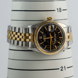 ROLEX DATEJUST Ref.1601 Black Gilt Dial