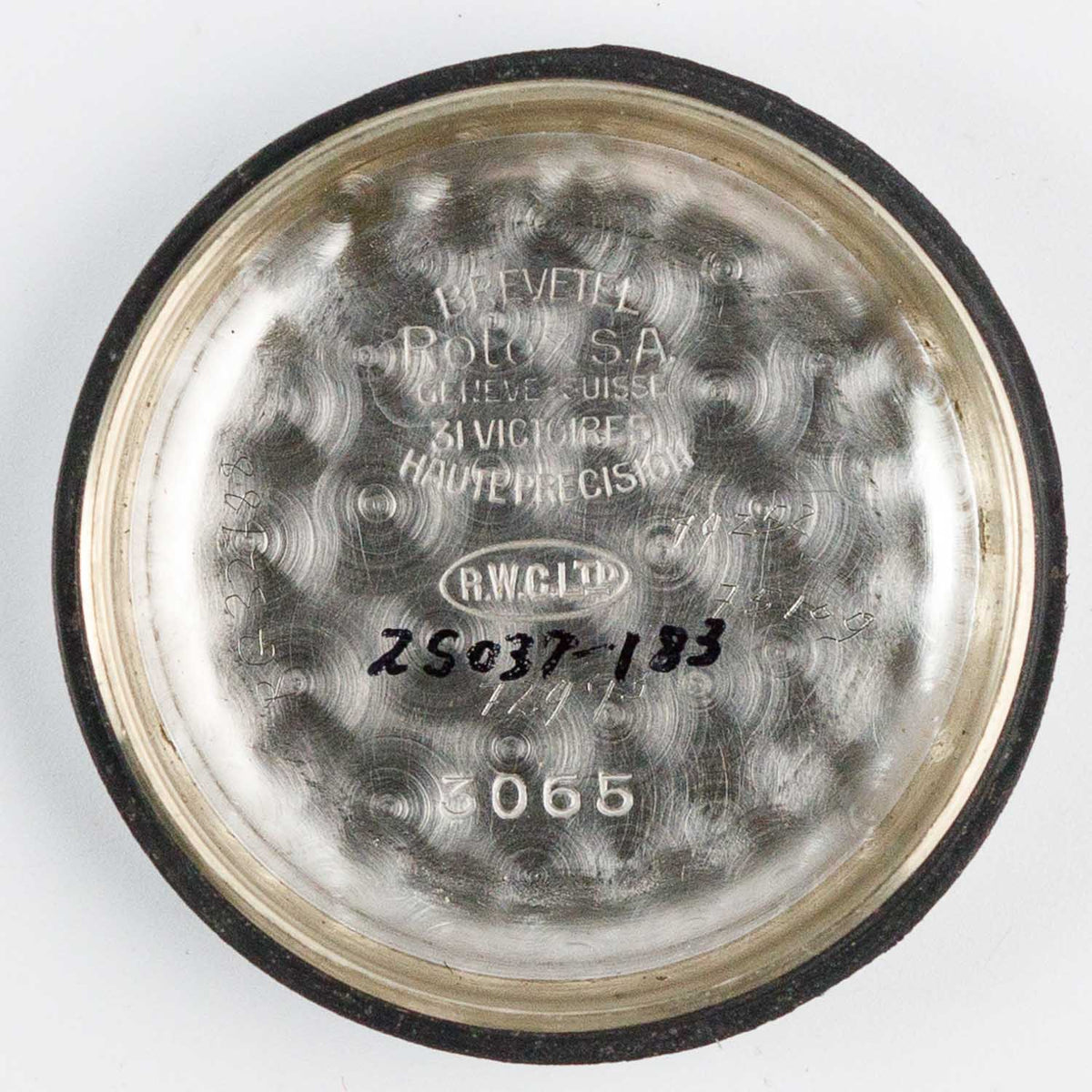 ROLEX Hooded Bubble Back Ref.3065 Gilt Index