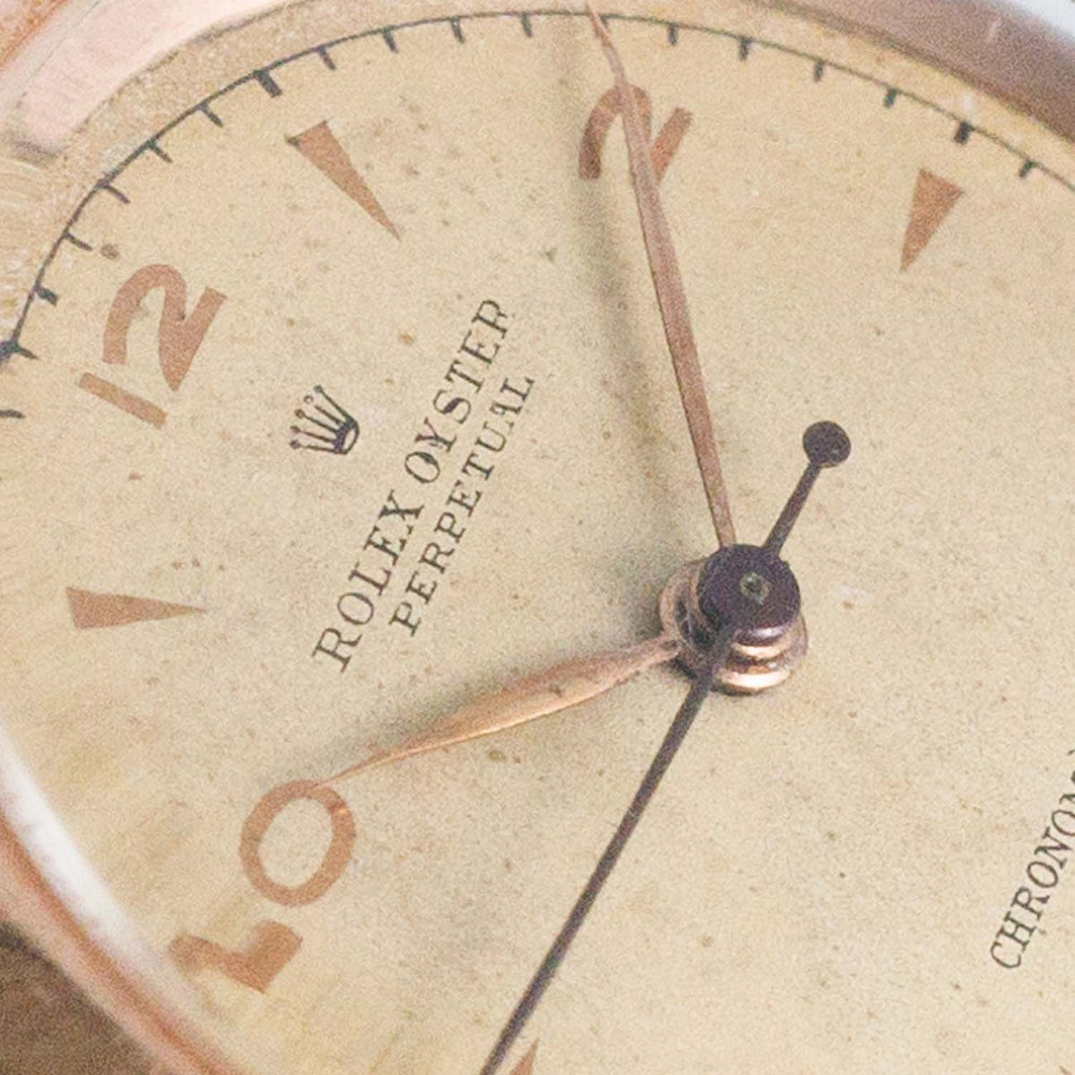 ROLEX Hooded Bubble Back Ref.3065 Gilt Index