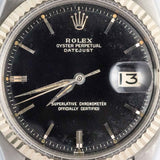 ROLEX DATEJUST Ref.1601 Black Gilt Dial
