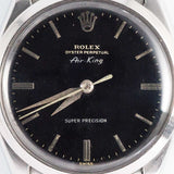 ROLEX Air-King Ref.5500 Black Glit Dial