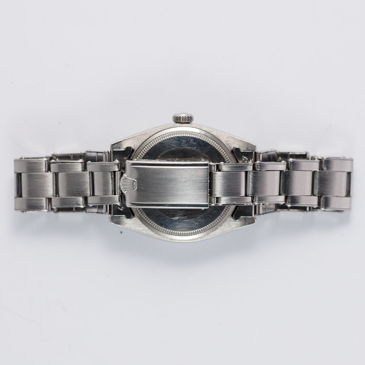 ROLEX OYSTER PERPETUAL DATE Ref.1500 Black Gilt Patina Dial