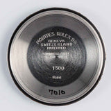 ROLEX OYSTER PERPETUAL DATE Ref.1500 Black Gilt Patina Dial