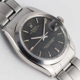 ROLEX OYSTER PERPETUAL DATE Ref.1500 Black Gilt Patina Dial