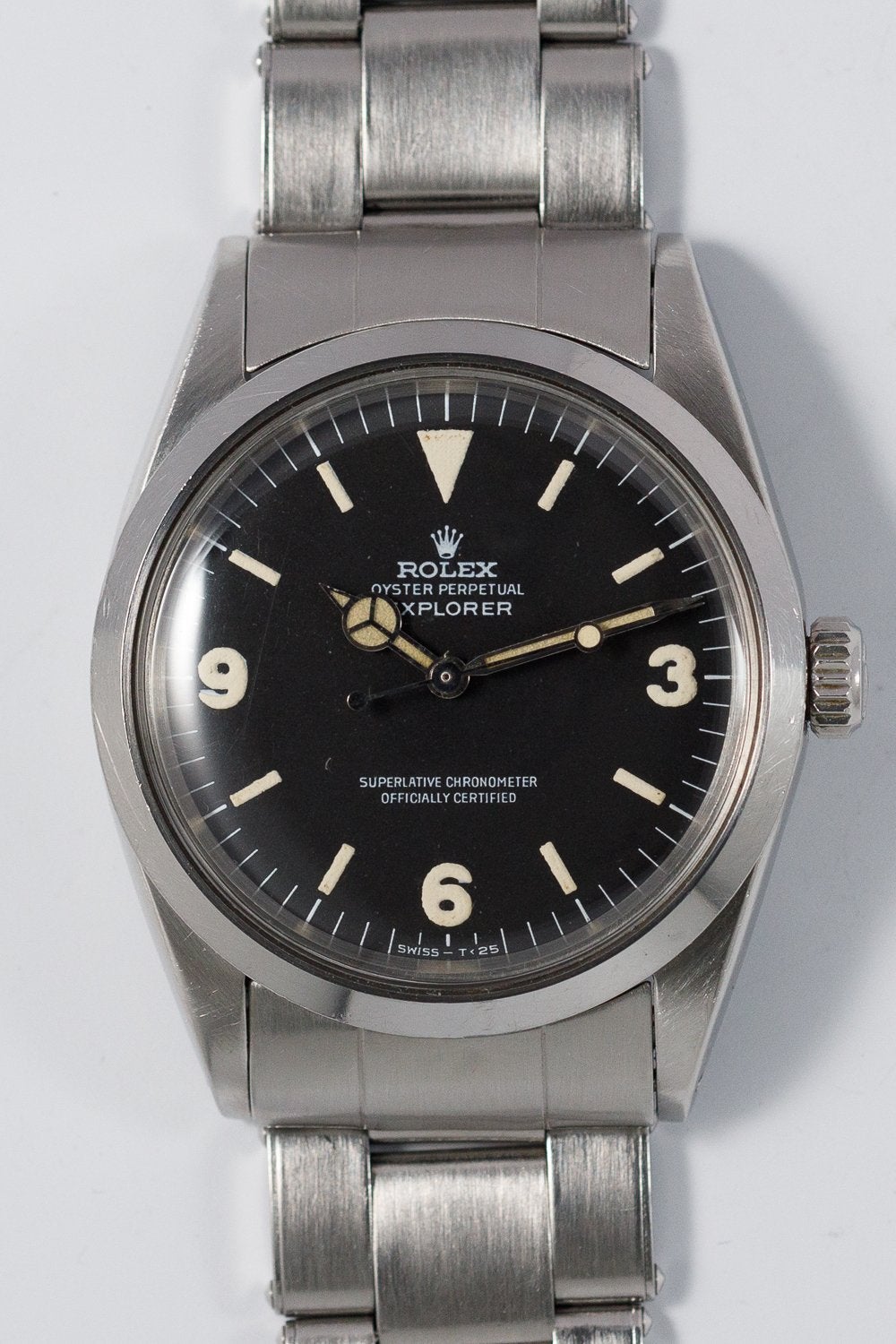 ROLEX EXPLORER Ref.1016 MK1 Fat Font Frog Leg – TIMEANAGRAM