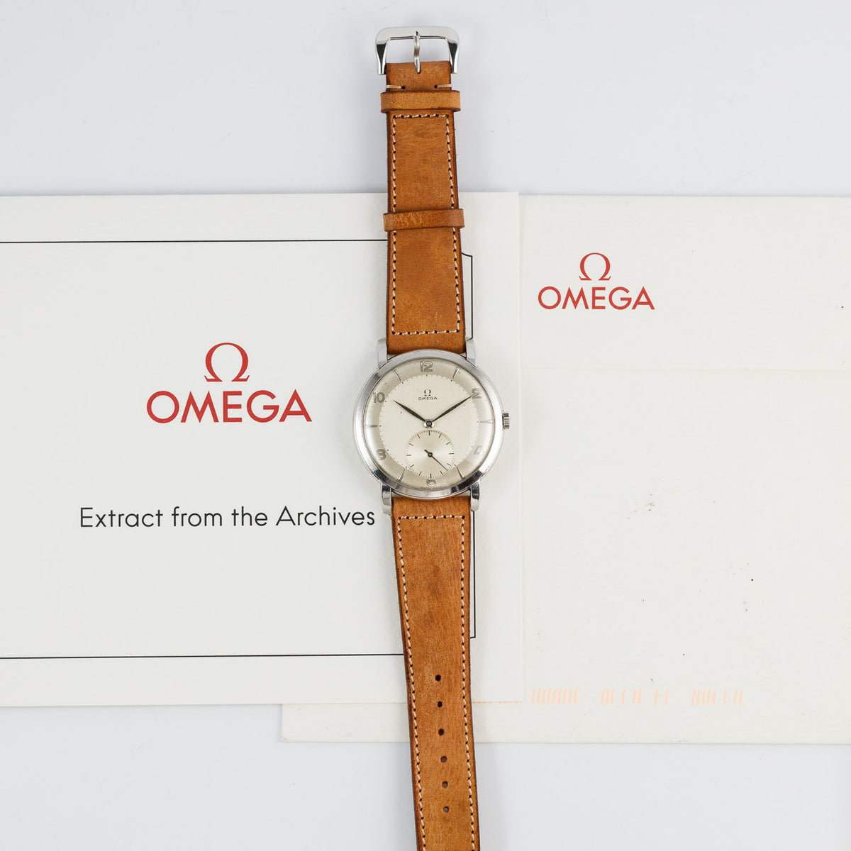 OMEGA Ref.2544 Extract from the Archives