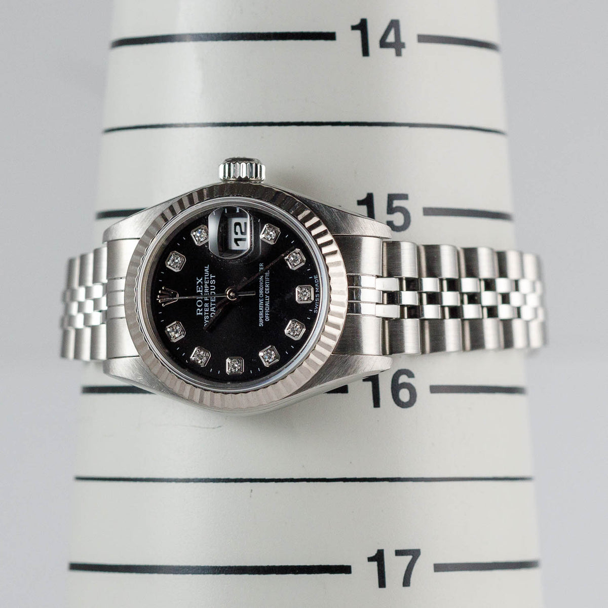 ROLEX DATEJUST Ref.69174G 10 Points Diamond