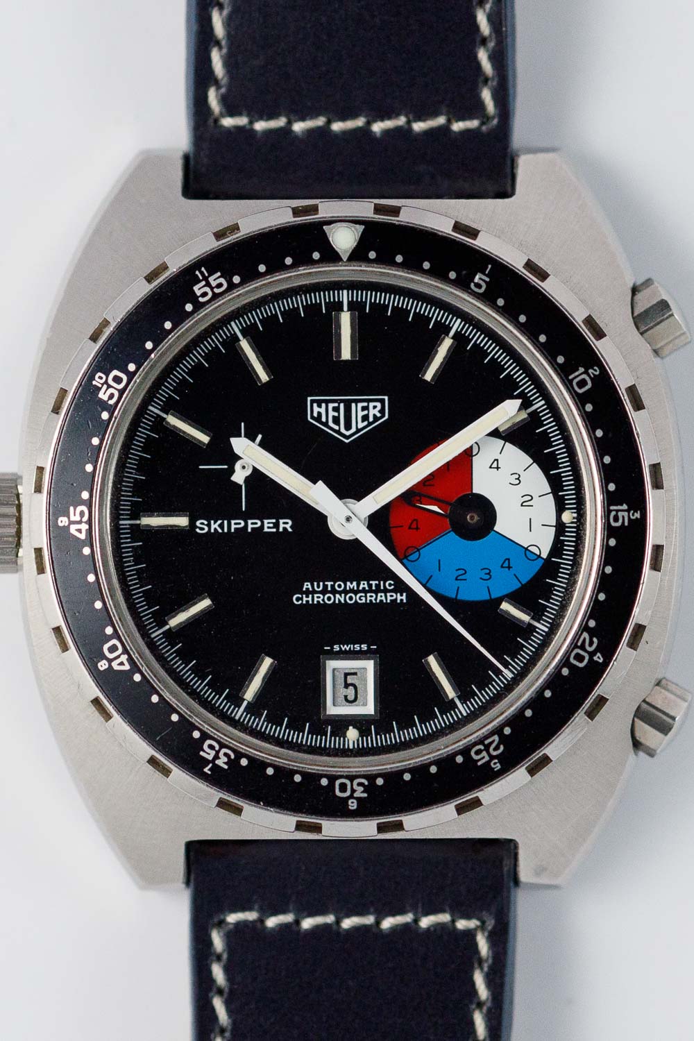 HEUER SKIPPER Ref.15640 AUTAVIA CASE