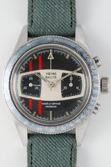 YEMA RALLYE Ref.9312 No Date Ghost Bezel MARIO ANDRETTI