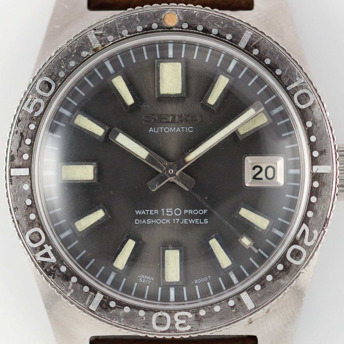 SEIKO 1st 150m DIVER Ref.6217-8001 Big Crown 62MAS
