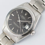 ROLEX OYSTER PERPETUAL DATE Ref.1500 Black Gilt Patina Dial