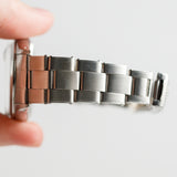 ROLEX OYSTER PERPETUAL DATE Ref.1500 Black Gilt Patina Dial