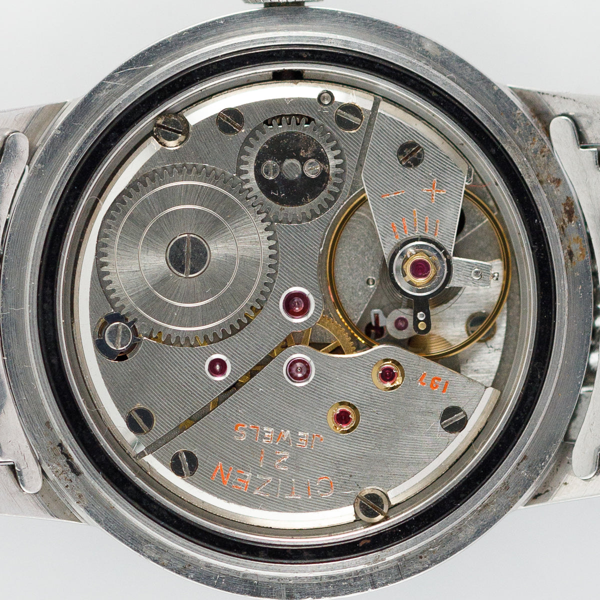 CITIZEN ACE Discuse Black Mirror Dial
