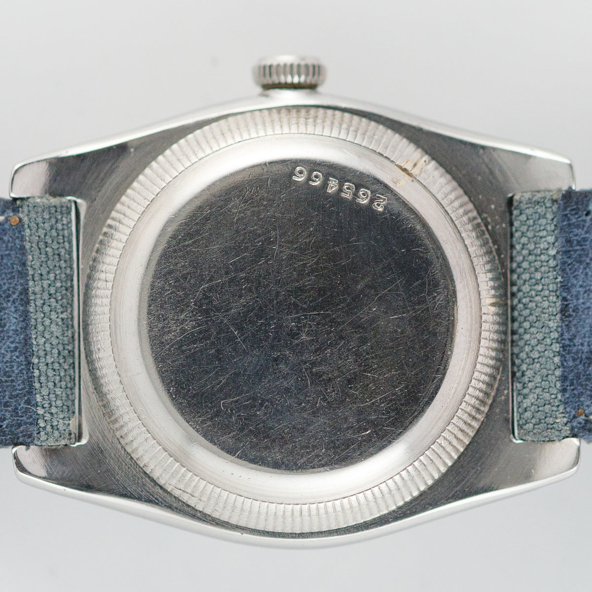 ROLEX BUBBLE BACK Ref.2764 alpha hands of blue steel