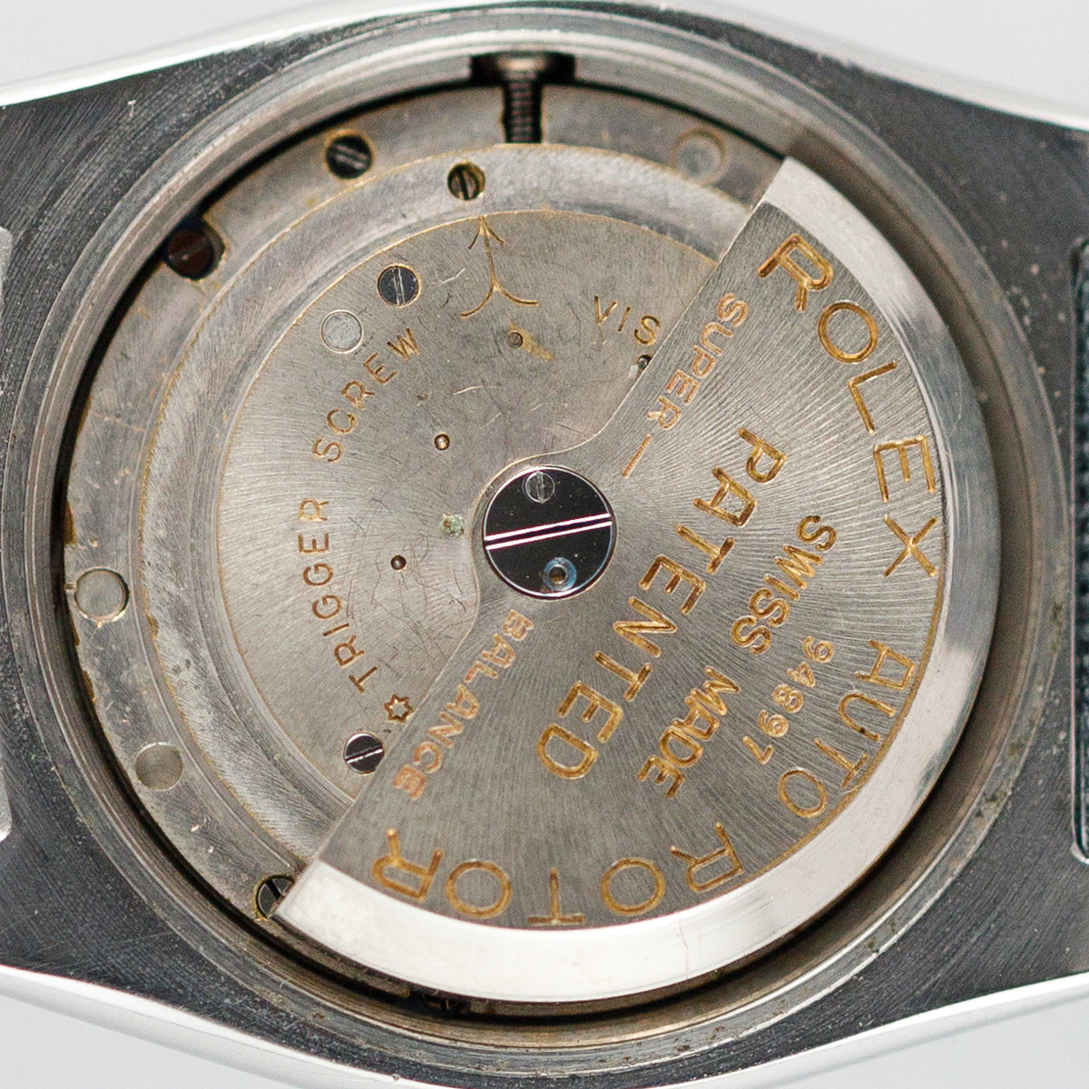 ROLEX BUBBLE BACK Ref.2764 alpha hands of blue steel