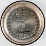 ROLEX BUBBLE BACK Ref.2764 alpha hands of blue steel