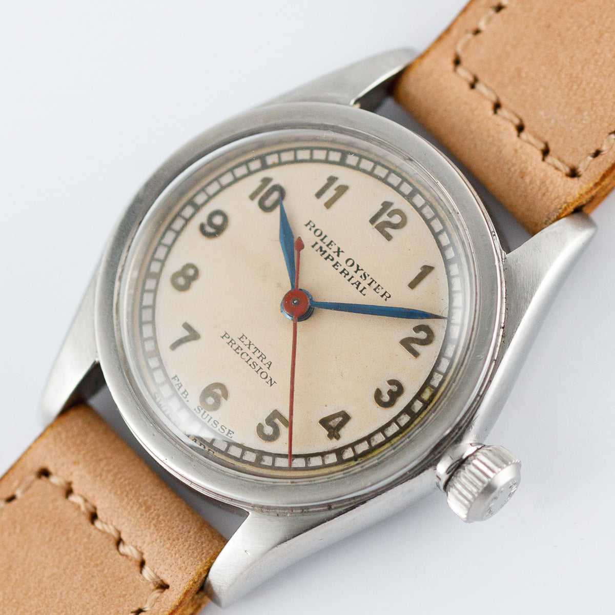 ROLEX OYSTER IMPERIAL Ref.2595 Applied Minute Rail