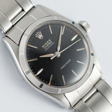 ROLEX OYSTER SPEEDKING Ref.6431 Black Gilt Dial