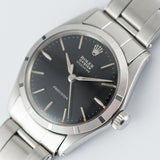 ROLEX OYSTER SPEEDKING Ref.6431 Black Gilt Dial