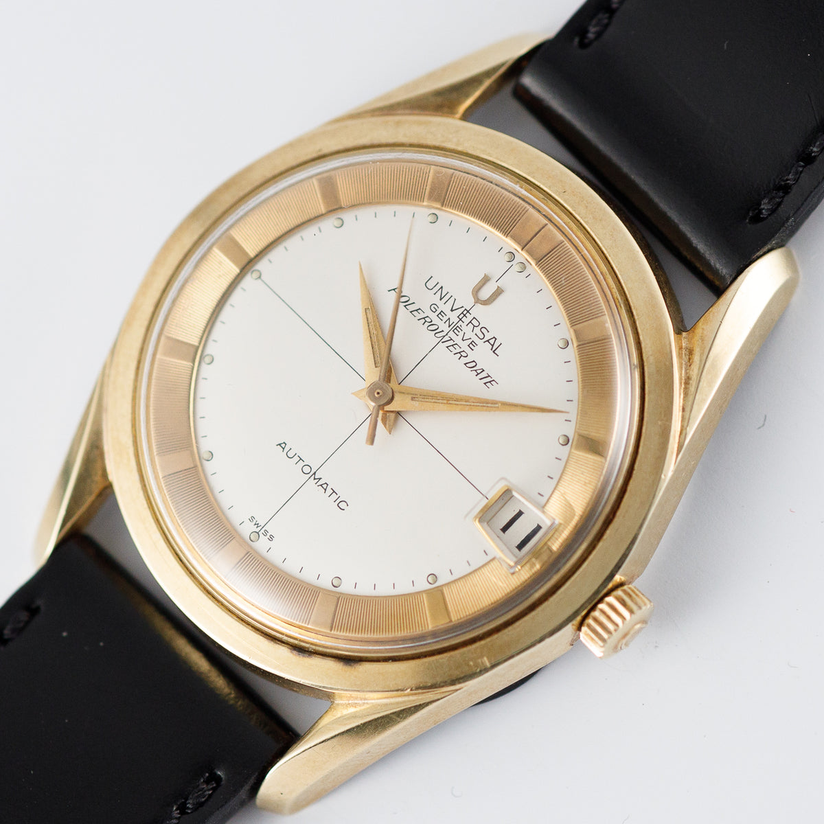 UNIVERSAL GENEVE POLEROUTER DATE Ref.869102/03
