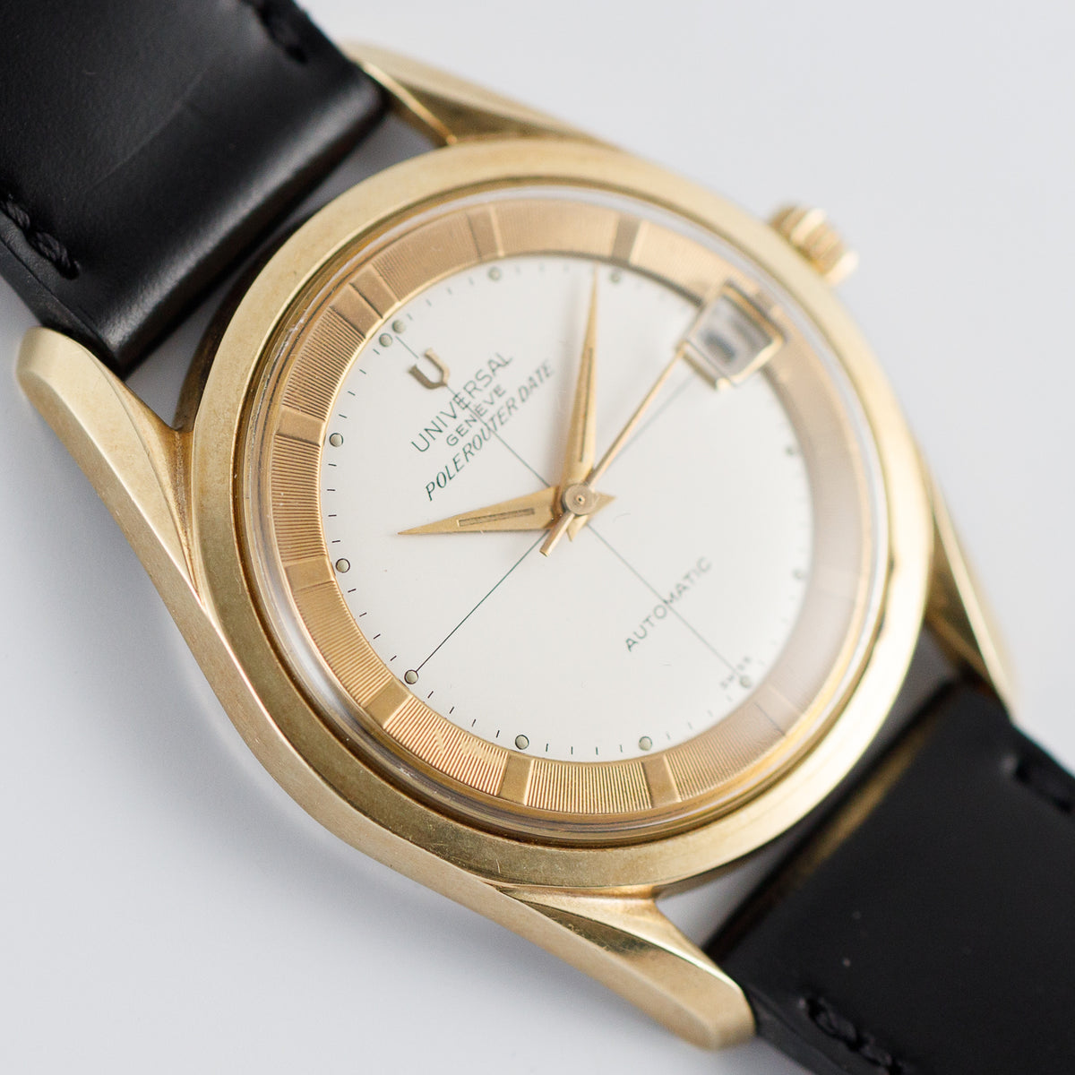 UNIVERSAL GENEVE POLEROUTER DATE Ref.869102/03