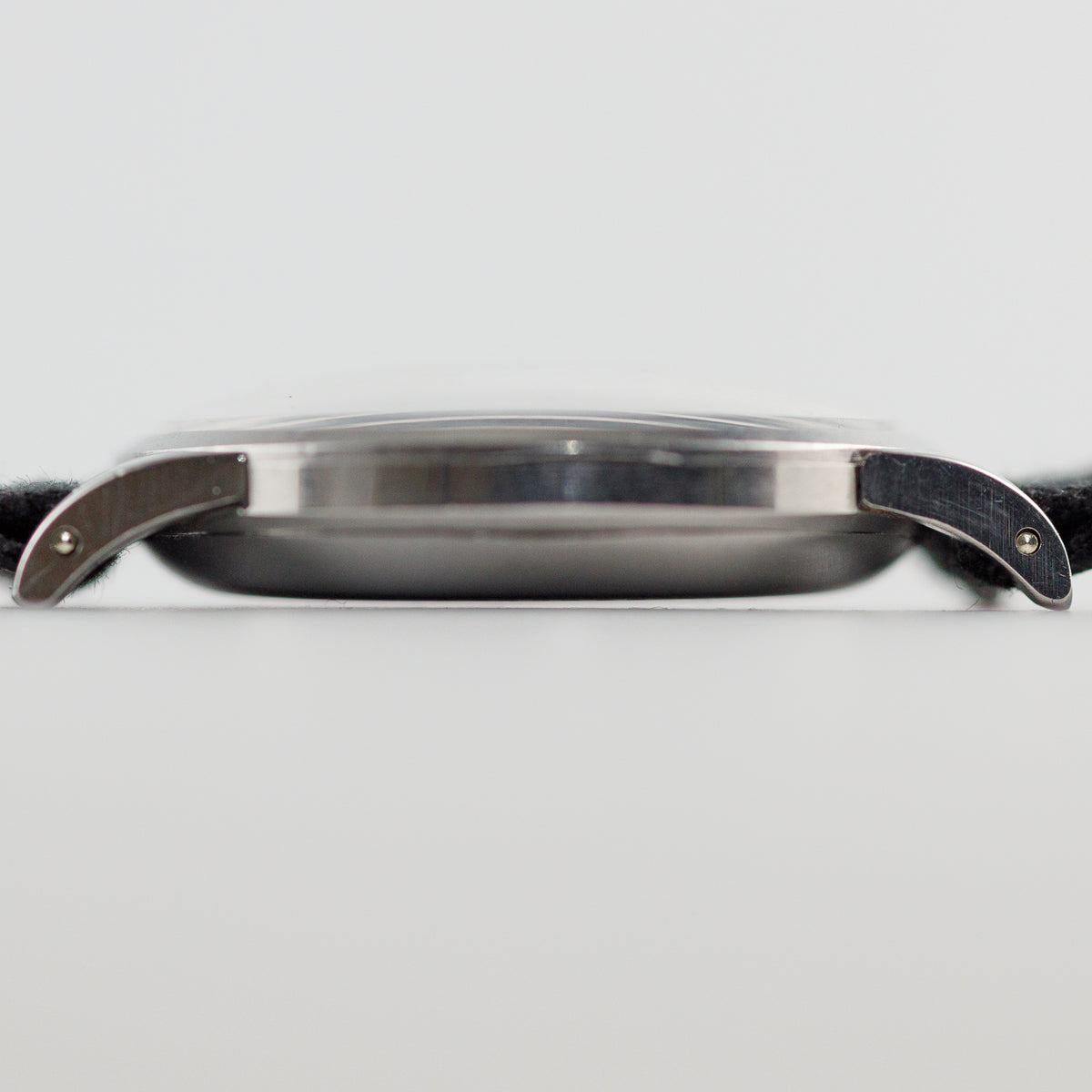 ZENITH Jumbo Case Black Gilt Dial 3 Circle line